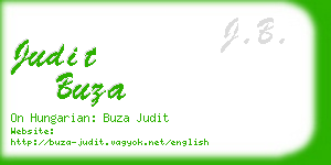 judit buza business card